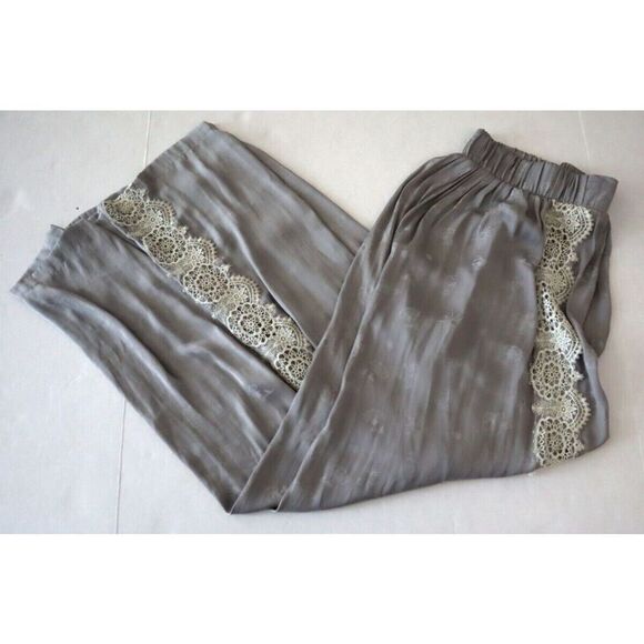 Intimately x Free People Womens Sz XS Gray I'm The One Wide Leg Lounge Pants $98 - Picture 8 of 11